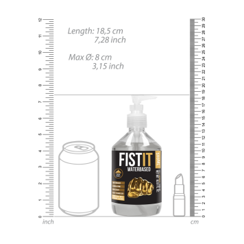 Fist It Waterbased 500 ml Pump-5